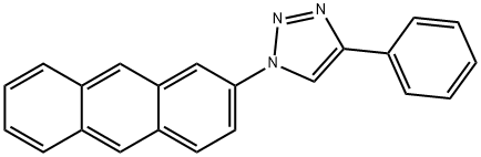 1-(2-ANTHRACENYL)-4-PHENYL-1H-[1,2,3]TRIAZOLE Struktur