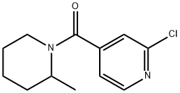 1-(2-Chloro-4-pyridylcarbonyl)-2-Methylpiperidine Struktur