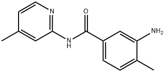 3-AMino-4-Methyl-N-(4-Methyl-2-pyridyl)benzaMide Struktur