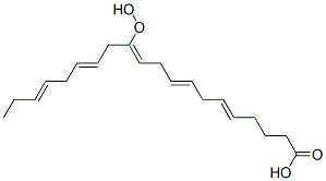 12-hydroperoxy-5,8,11,14,17-eicosapentaenoic acid Struktur