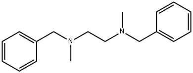 N,N'-DIBENZYL-N,N'-DIMETHYLETHYLENEDIAMINE Struktur