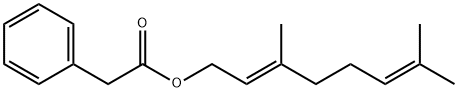 GERANYL PHENYLACETATE Struktur