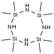 オクタメチルシクロテトラシラザン 化學(xué)構(gòu)造式