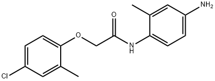 N-(4-Amino-2-methylphenyl)-2-(4-chloro-2-methylphenoxy)acetamide Struktur