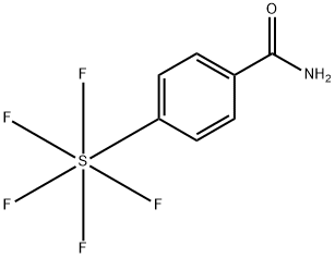 4-(Pentafluorosulfur)benzamide Struktur