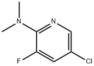 5-Chloro-3-fluoro-N,N-dimethylpyridin-2-amine Struktur