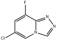 6-Chloro-8-fluoro-[1,2,4]triazolo[4,3-a]pyridine Struktur