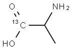 DL-ALANINE-1-13C Struktur