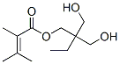 Trimethylolpropane trimethylacrylate Struktur