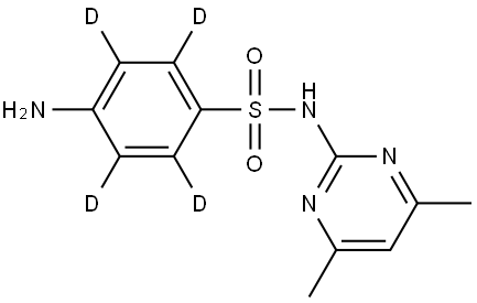 スルファジミジン-d4