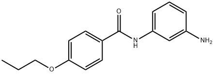 N-(3-Aminophenyl)-4-propoxybenzamide Struktur