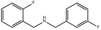 N-(2-Fluorobenzyl)-3-fluorobenzylaMine, 97% Struktur