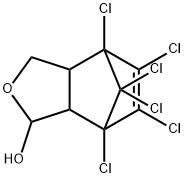 ENDOSULFANHYDROXYETHER Struktur