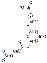 Silicic acid, aluminum calcium salt, cerium-doped  Struktur