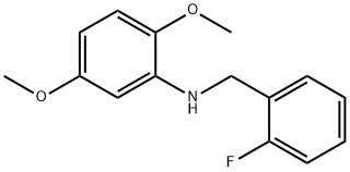 2,5-DiMethoxy-N-(2-fluorobenzyl)aniline, 97% Struktur