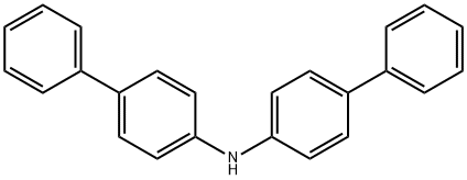 Bis(4-biphenylyl)amine Structure