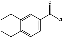 Benzoyl chloride, 3,4-diethyl- (9CI) Struktur