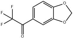 Ethanone, 1-(1,3-benzodioxol-5-yl)-2,2,2-trifluoro- (9CI) Struktur