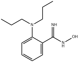 2-(Dipropylamino)-N'-hydroxybenzenecarboximidamide Struktur