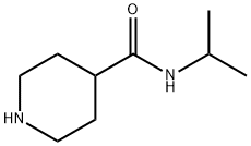 N-ISOPROPYL-4-PIPERIDINECARBOXAMIDE HYDROCHLORIDE Struktur