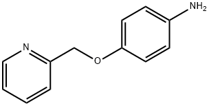 4-(pyridin-2-ylmethoxy)aniline Struktur