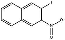 2-IODO-3-NITRONAPHTHALENE Struktur