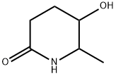 5-hydroxy-6-Methylpiperidin-2-one Struktur