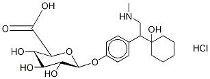 N,O-Didesmethyl-(rac-venlafaxine) Glucuronide Hydrochloride Struktur