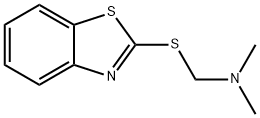 Methanamine, 1-(2-benzothiazolylthio)-N,N-dimethyl- (9CI) Struktur