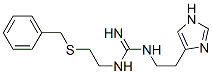 N-[2-(1H-Imidazol-4-yl)ethyl]-N'-[2-[(phenylmethyl)thio]ethyl]guanidine Struktur