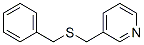 3-(benzylsulfanylmethyl)pyridine Struktur