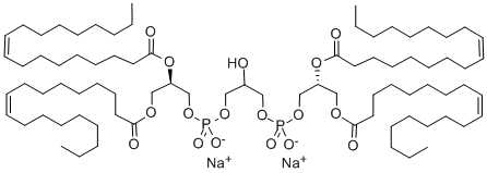 1,1',2,2'-TETRAOLEOYL CARDIOLIPIN (DISODIUM SALT) Struktur