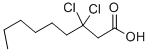 2,2-DICHLOROOCTANOIC ACID Struktur