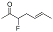 5-Hepten-2-one, 3-fluoro- (9CI) Struktur