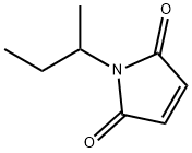 1-(1-Methylpropyl)-1H-pyrrole-2,5-dione Struktur