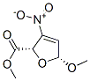 2-Furancarboxylicacid,2,5-dihydro-5-methoxy-3-nitro-,methylester,(2S-cis)-(9CI) Struktur