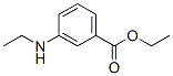 Benzoic acid, 3-(ethylamino)-, ethyl ester (9CI) Struktur