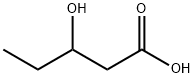 3-HYDROXYPENTANOIC ACID Struktur