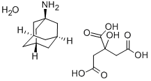 1-ADAMANTANAMINE CITRATE MONOHYDRATE Struktur