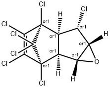 2α,3,4,5α,6β,7,7-ヘプタクロロ-1aα,1bβ,5,5aβ,6,6aα-ヘキサヒドロ-2,5-メタノ-2H-インデノ[1,2-b]オキシレン