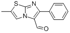 2-METHYL-6-PHENYLIMIDAZO[2,1-B][1,3]THIAZOLE-5-CARBALDEHYDE Struktur