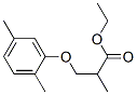 ethyl 2,5-dimethylphenoxyisobutyrate Struktur