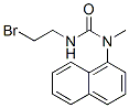 3-(2-bromoethyl)-1-methyl-1-naphthalen-1-yl-urea Struktur