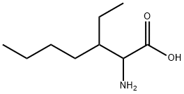 2-AMINO-3-ETHYL-HEPTANOIC ACID Struktur