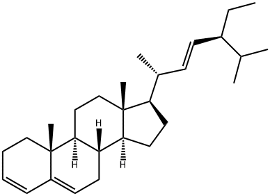 (24S)-ETHYLCHOLESTA-3,5,22-TRIENE Struktur