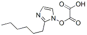 2-(2-hexylimidazol-1-yl)oxy-2-oxo-acetic acid Struktur