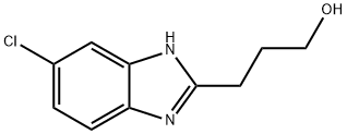 3-(5-CHLORO-1H-BENZO[D]IMIDAZOL-2-YL)PROPAN-1-OL Struktur