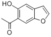 1-(5-HYDROXYBENZOFURAN-6-YL)ETHANONE Struktur