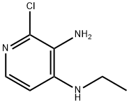 2-chloro-N4-ethylpyridine-3,4-diamine Struktur