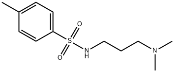 N-[3-(Dimethylamino)propyl]-4-methylbenzene-1-sulfonamide Struktur